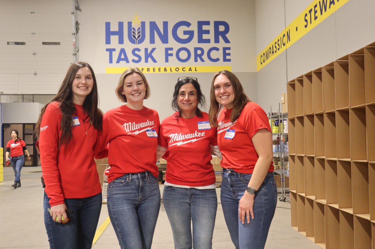 Volunteer Of The Month Milwaukee Tool April 2023 Hunger Task Force