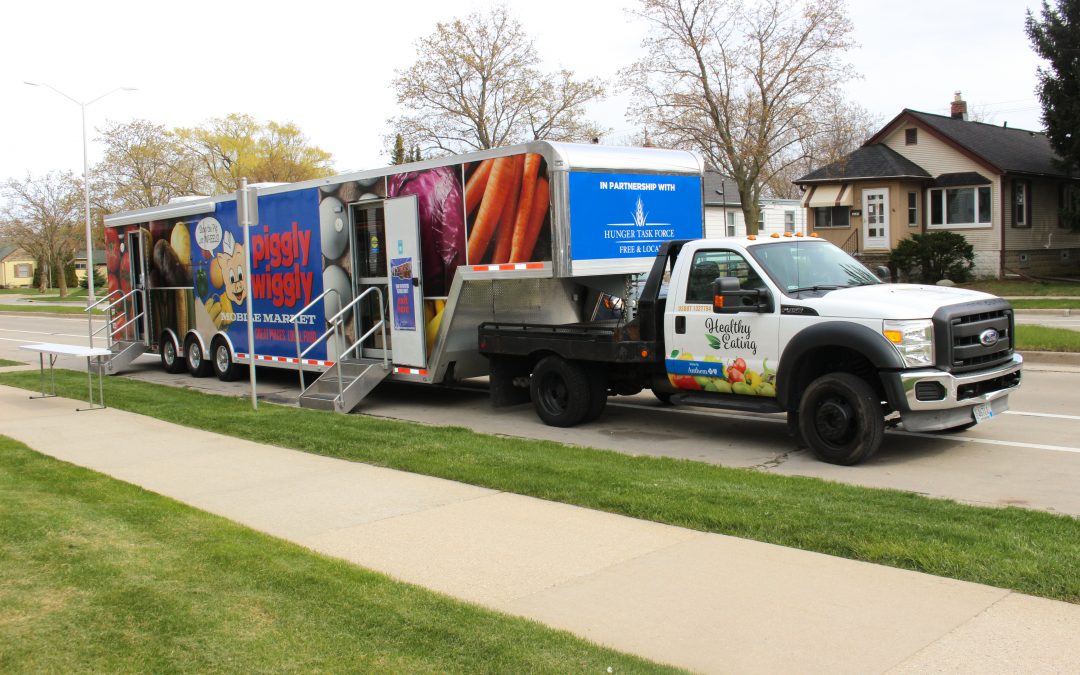 Hunger Task Force Mobile Market Brings the Grocery Store to the Customer