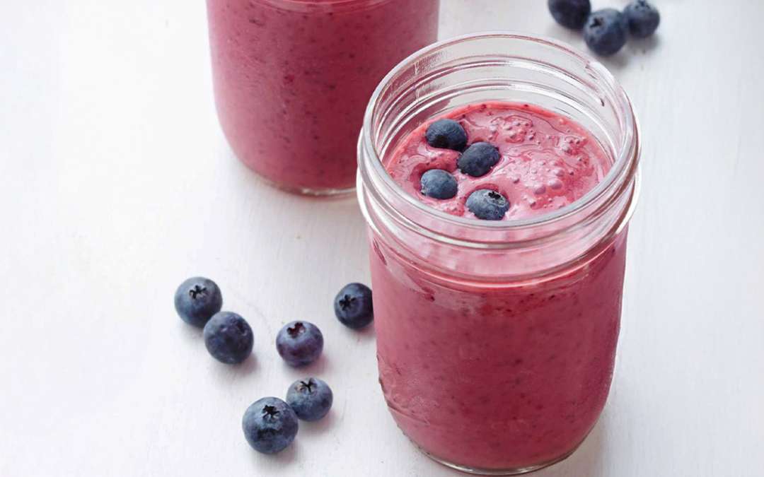 Cherry Blueberry Smoothie