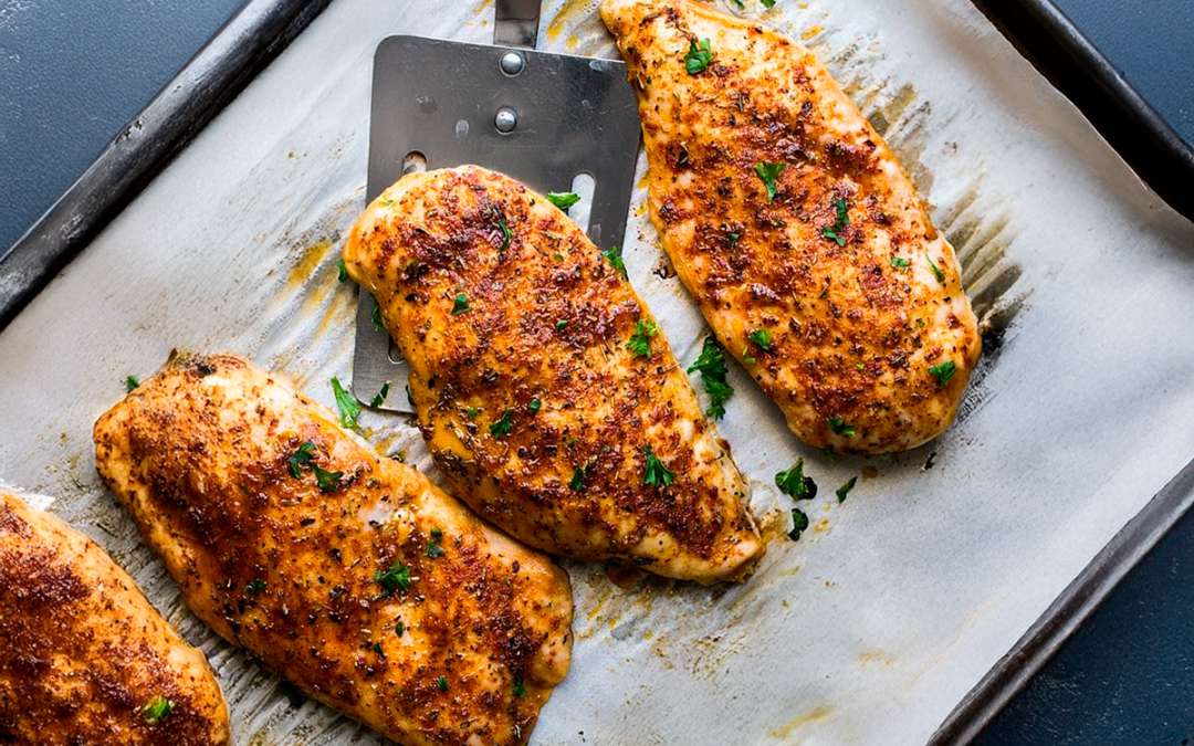 Garlic and Herb Baked Chicken Breast