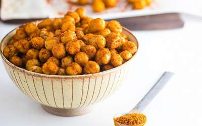 Spicy Roasted Chickpeas