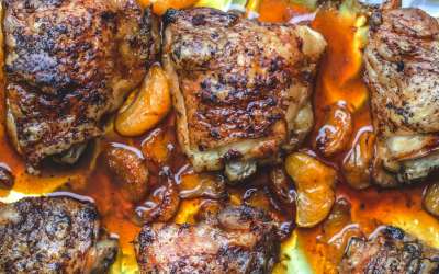 Tangerine Chicken Thighs